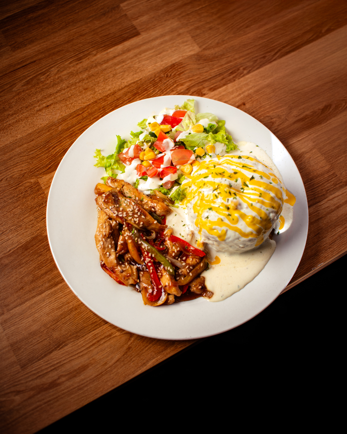 Mofongo pollo teriyaki - Imagen principal