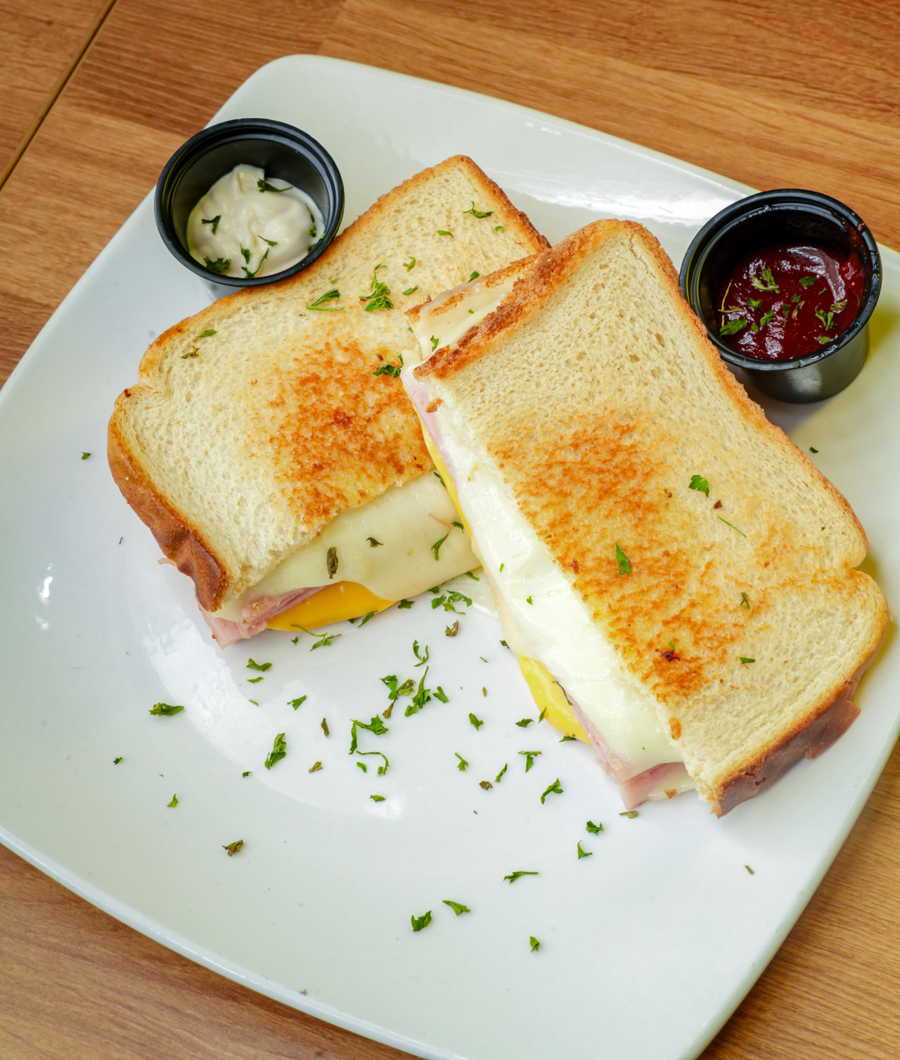 Sandwich derretido de queso - Imagen principal