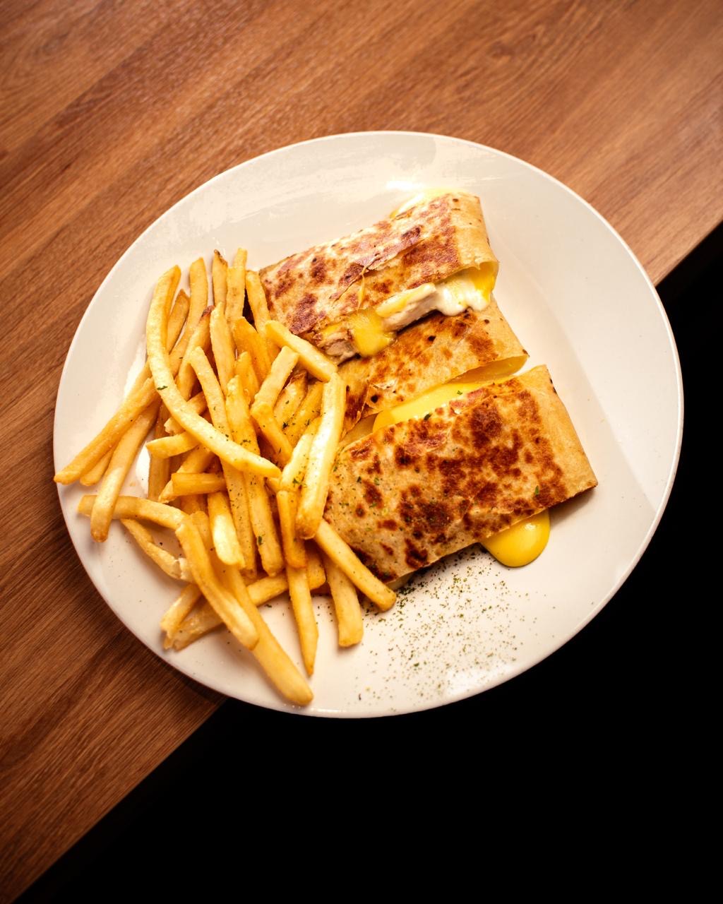 Quesadilla de camarones