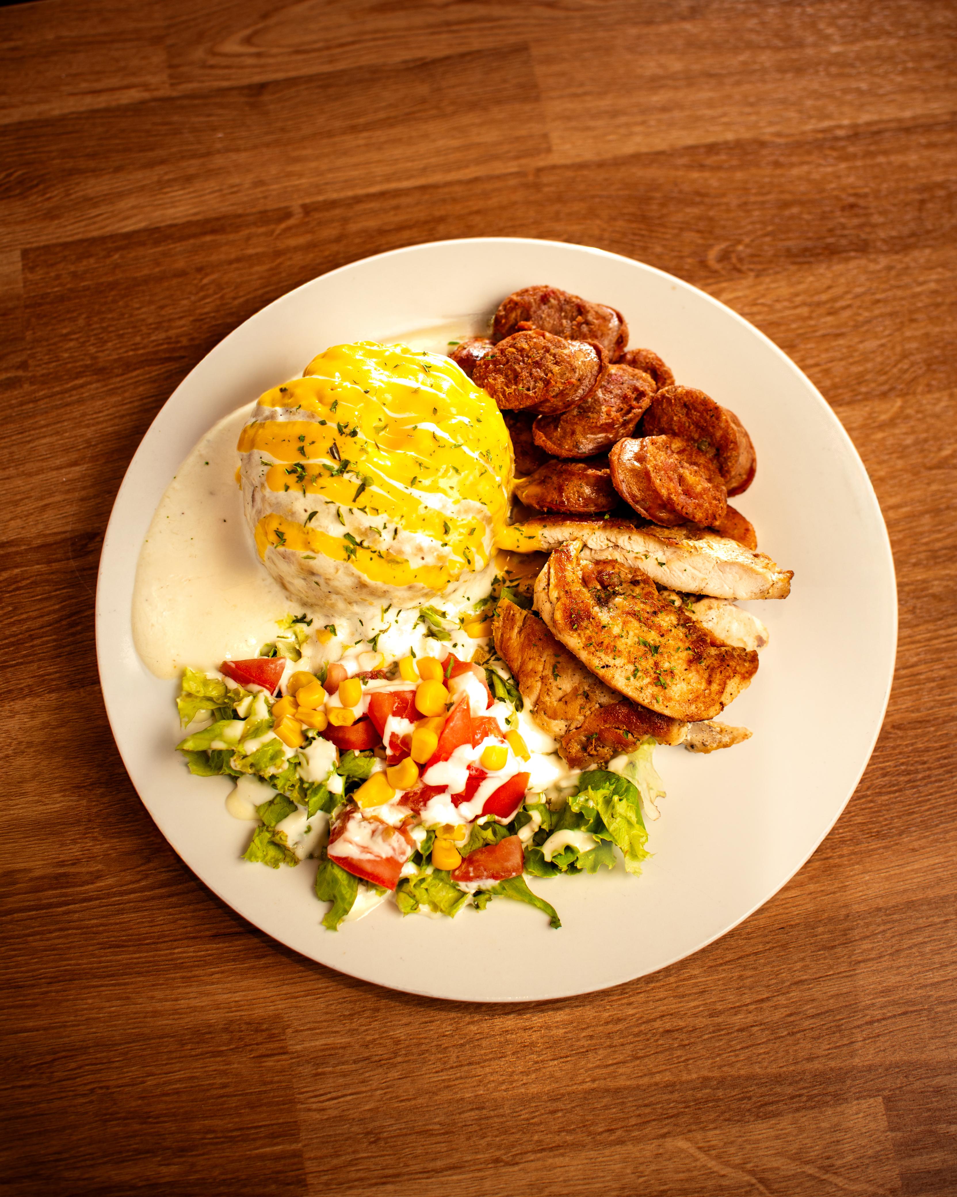 Mofongo mixto